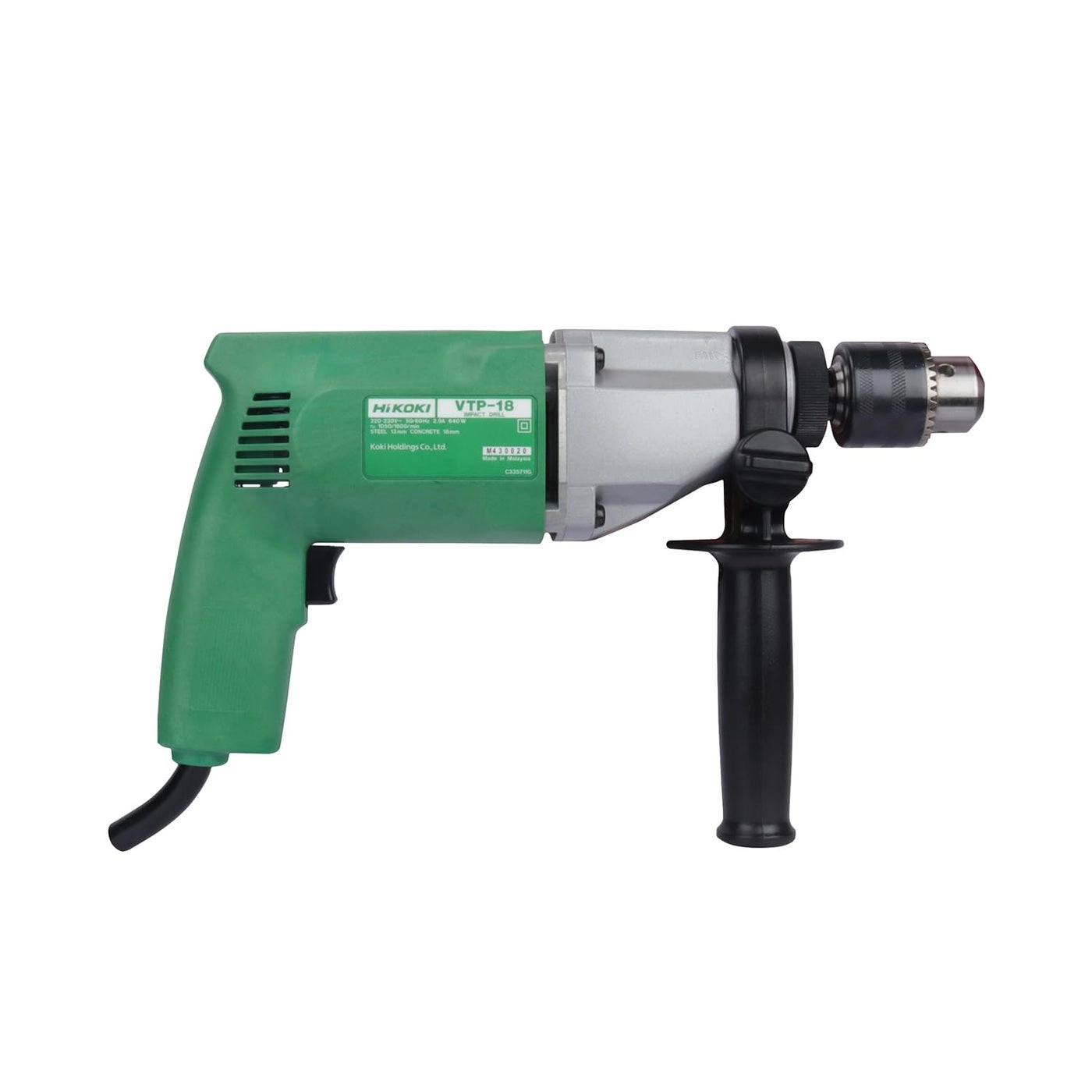 VTP18S9Z - Corded Impact Drill 640 Watts 13mm Drill Chuck