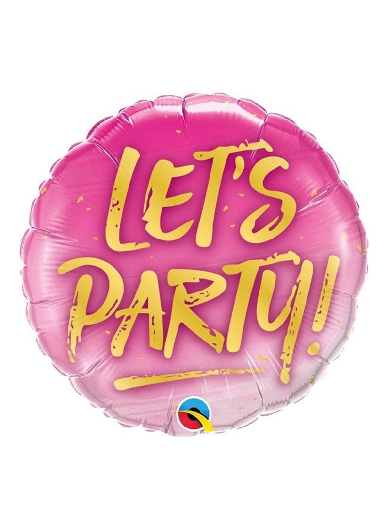 Lets Party Foil Balloon - 2-Piece