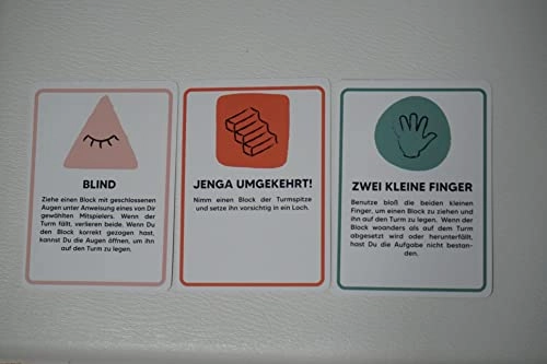 Wobble Tower Card Game - Spanish Kid 54 pieces