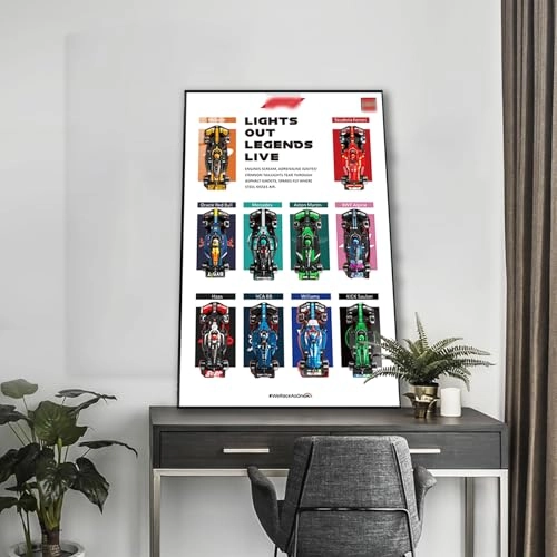 Display Wall Plaque - Lego Speed Champions