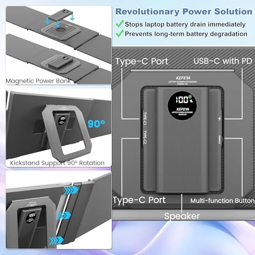 Laptop Screen Extender - S5 15.6 Inches 1920x1080