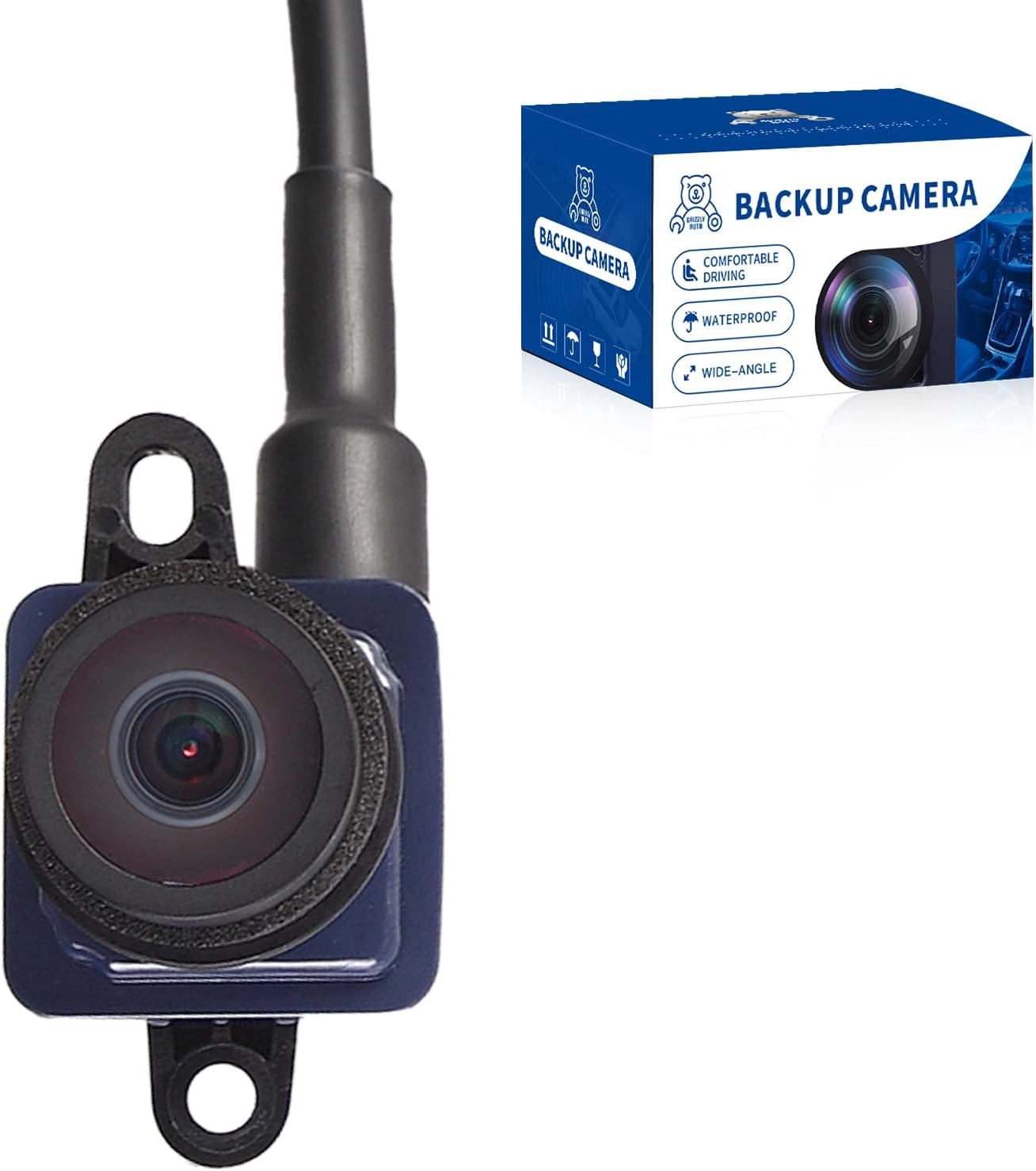 GRIZZLY AUTO Rear View Backup Camera - Jeep Grand Cherokee & Dodge Durango (2011-2013)