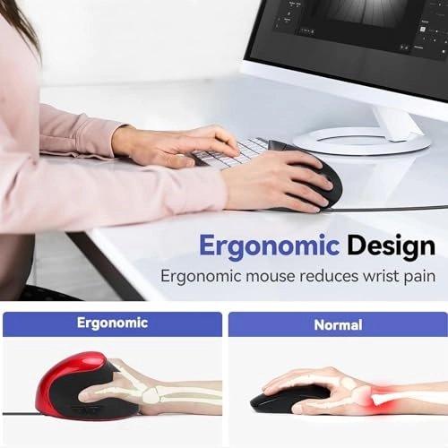 Vertical Mouse - Wireless