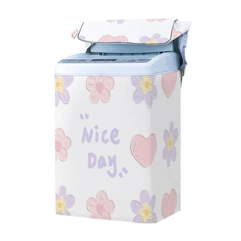 Odot Washing Machine Cover - Top Loader Grey Geometry XXL
