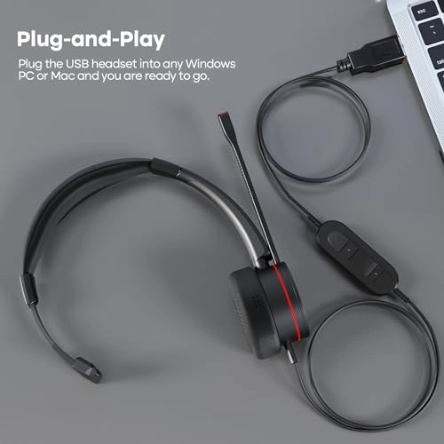 9600UC - Wired Headset