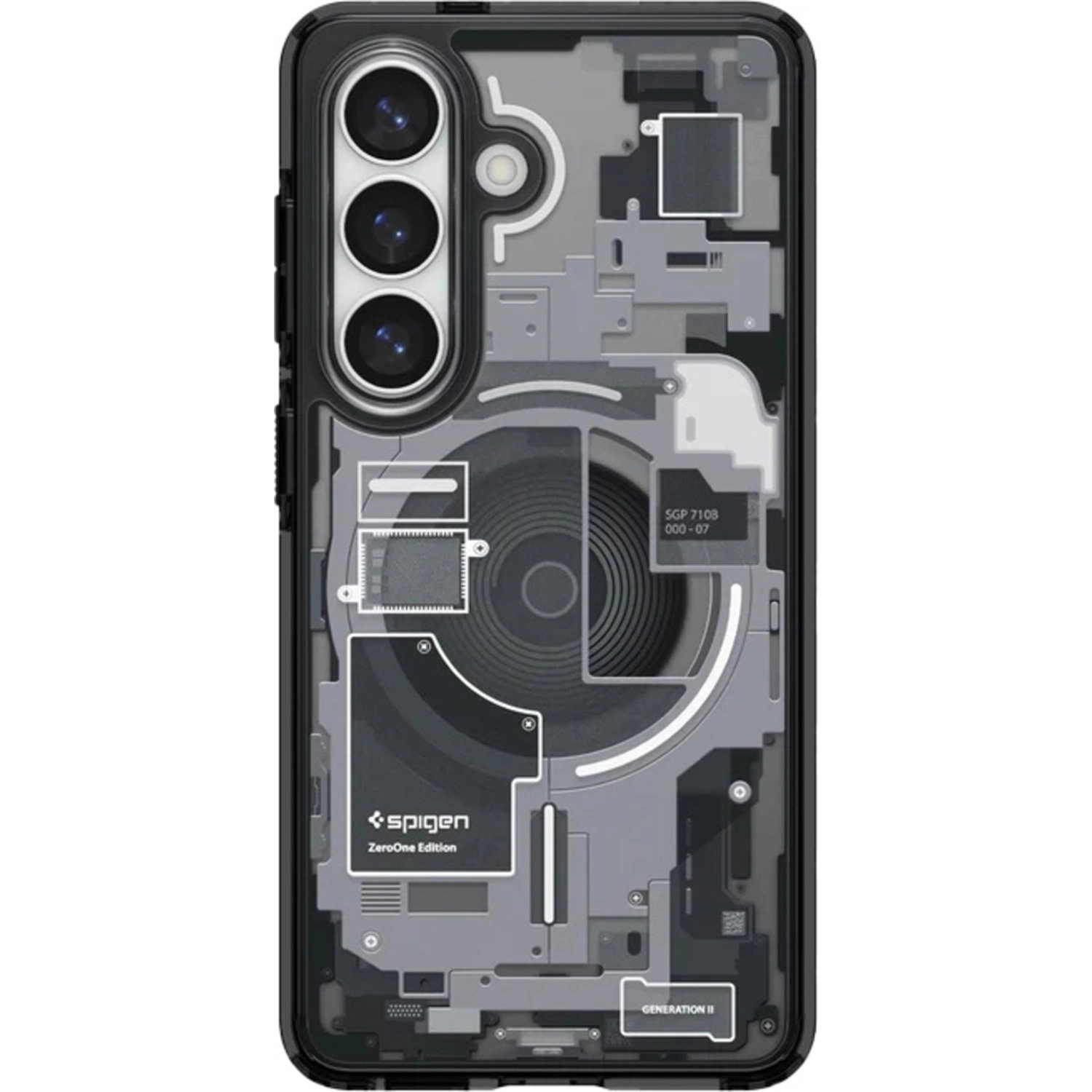 Spigen Ultra Hybrid Mag Fit Case Zero One - PC - Polycarbonate, TPU - Thermoplastic Polyurethane for Samsung Galaxy S26 Plus