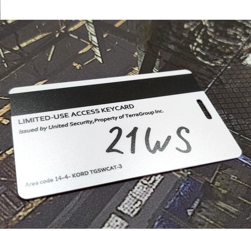 Escape from Tarkov Key Card - Red TerraGroup 10 cards