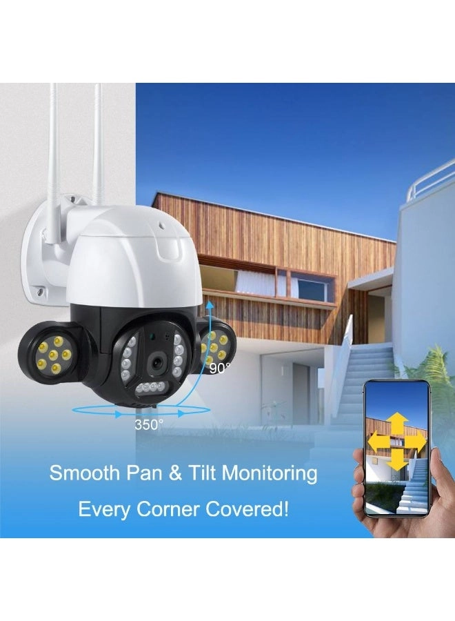 Outdoor Solar PTZ CCTV Camera