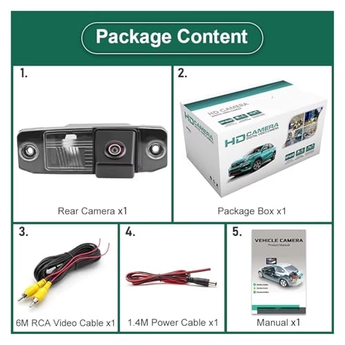 Car Reversing Camera - Night Vision AHD1080P