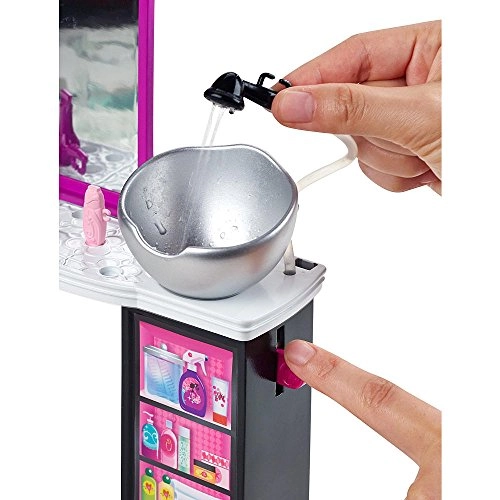 Malibu Ave Salon Playset - Doll Included Working Water Sprayer