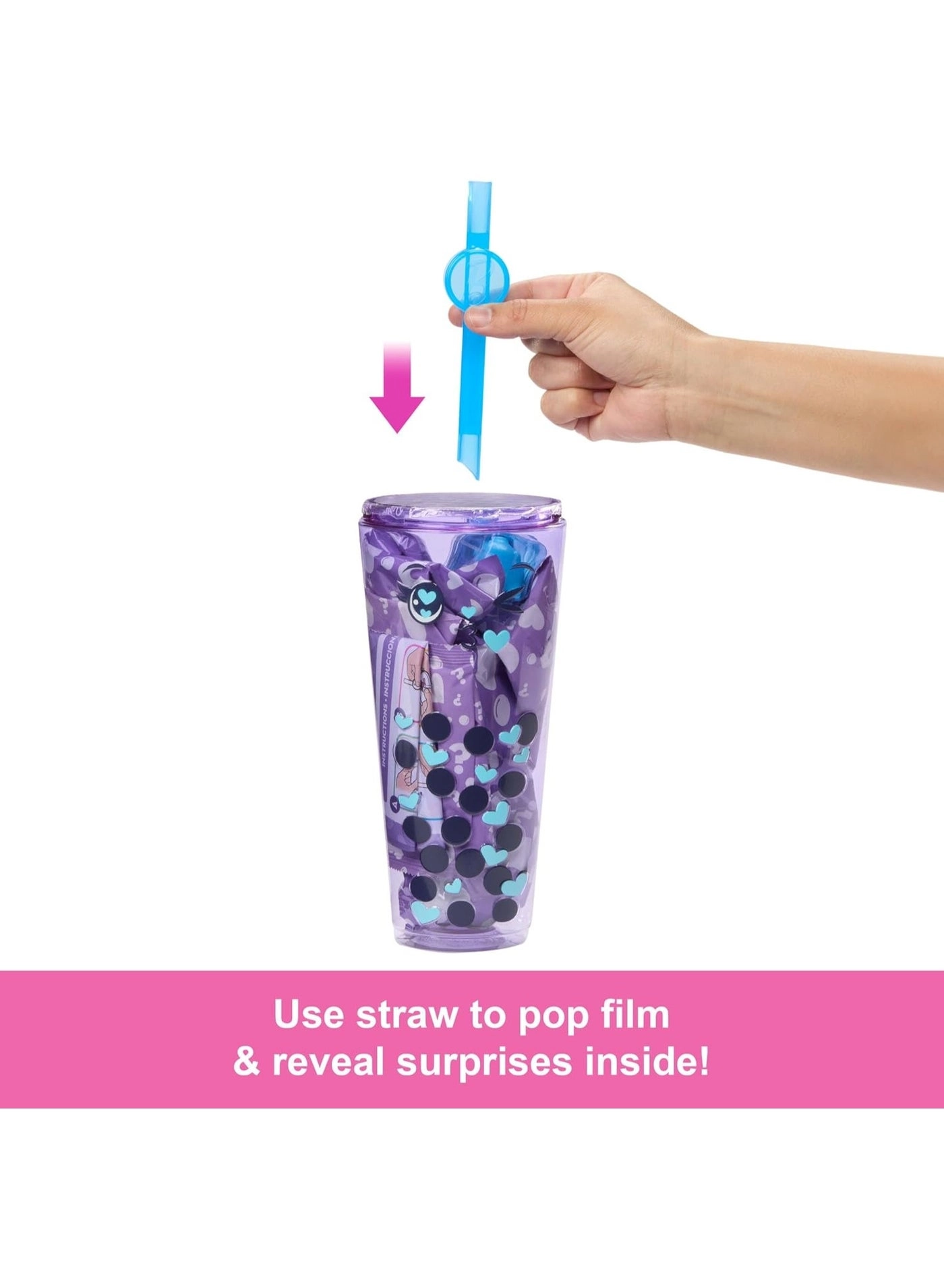 Taro Milk Fashion Doll - Bubble Tea Scented Puppy 8 Color Changing Surprises Ages 3+