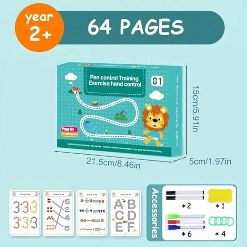 Writing Practice for Kids - 32 Sheets 1 piece(s)