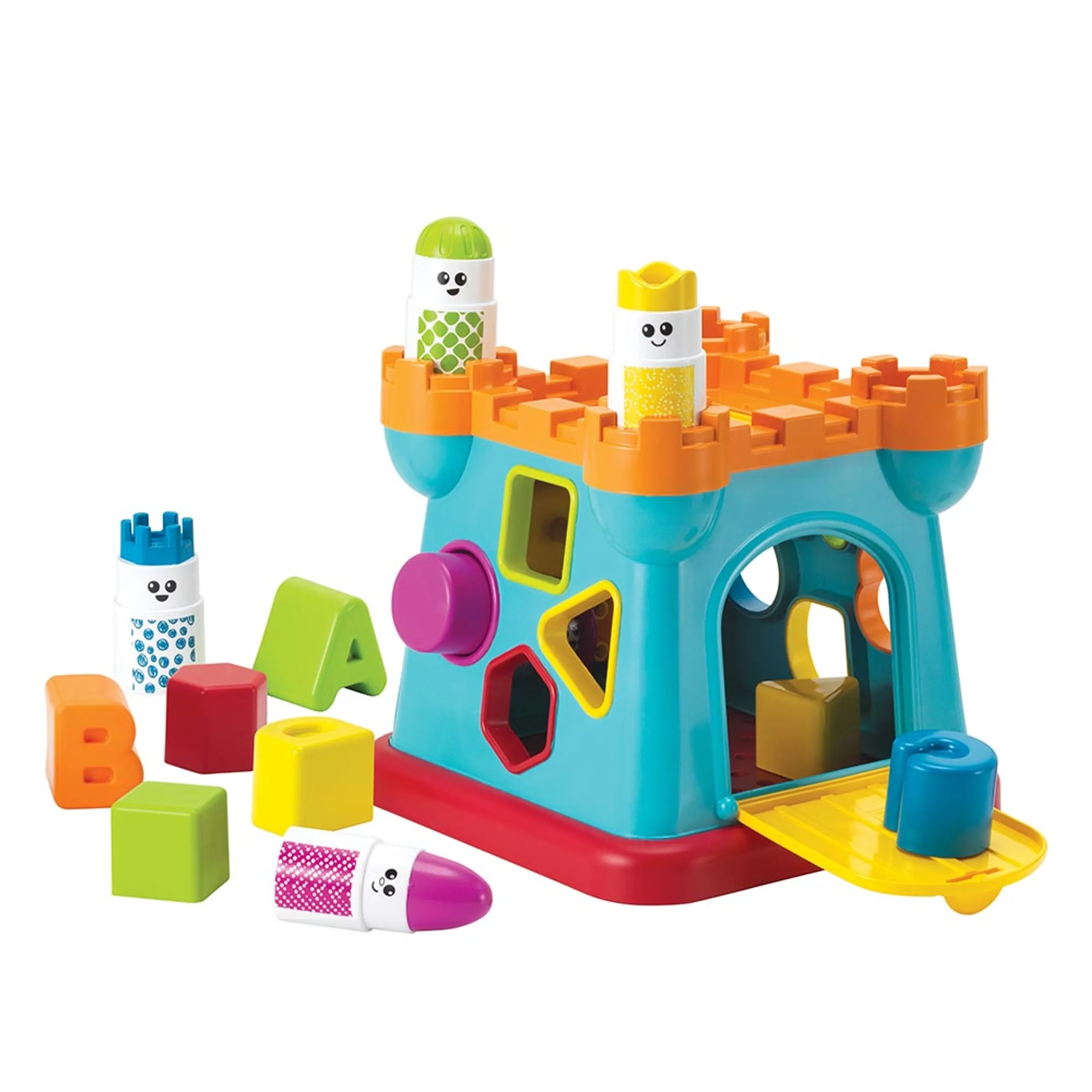 B kids Activity Shape Sorting Castle - Suitable for 12-3 years