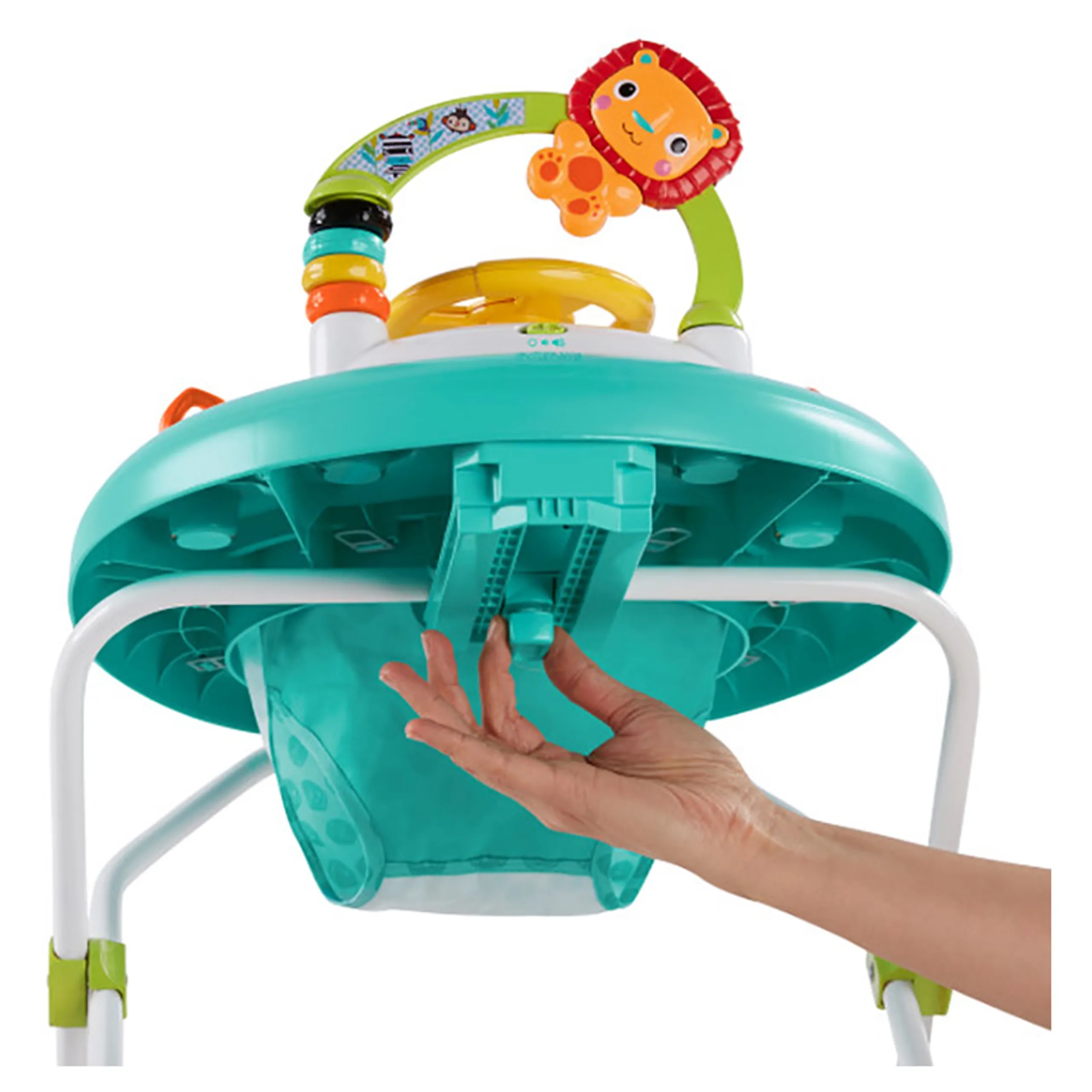 Zig Zag Zebra Walker - 3 height positions Suitable for 6 to 12 months