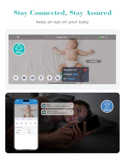Sleep Satview - Smart Sleep Sock 2.5K HD Camera