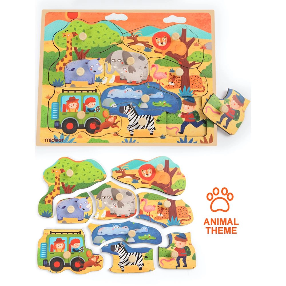 Wild Animal Dicovery Puzzle (MD3062)