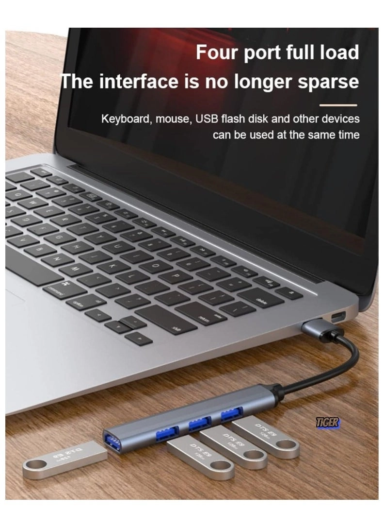 Ultra Slim USB 3.0 Hub - 4-Port 5Gbps