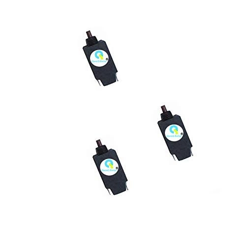 QemiQ Retail Overload protector circuit breaker Switch - 2.7A 230V 3 unit's