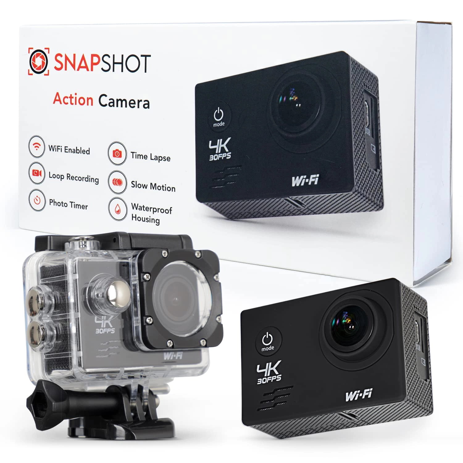 SNAPSHOT Action Cam 4K