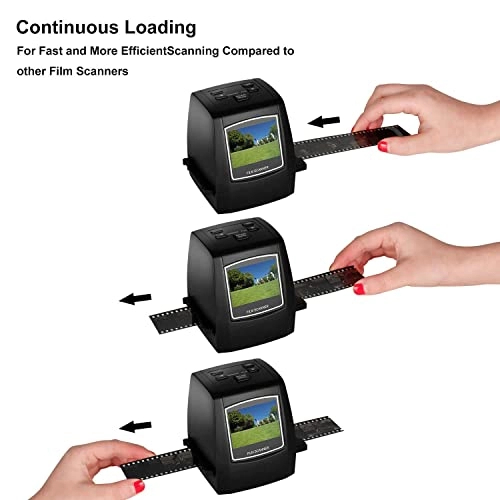 Film Scanner - 22MP 128MB 2.4 LCD Screen