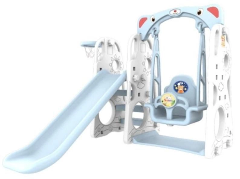 Mini Panda Sunny Jumbo Slide - with Swing White