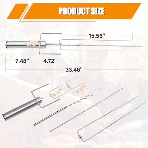 Rotisserie Grill Kit
