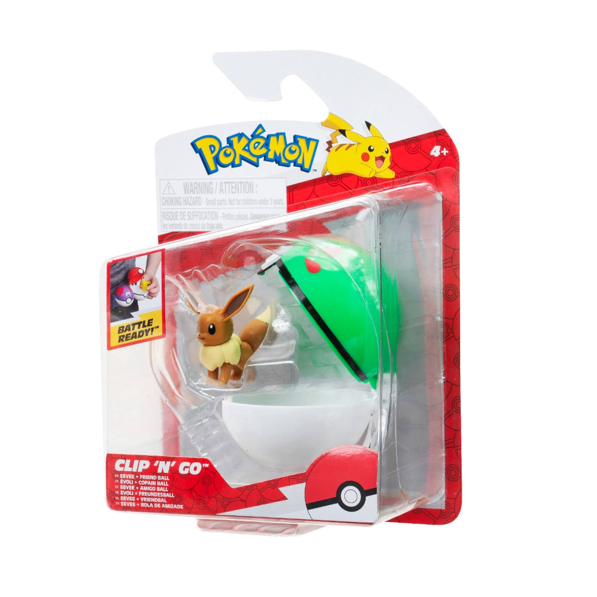 Clip n Go Bulbasaur + Poke Ball (ALGT-95057) 1 pcs