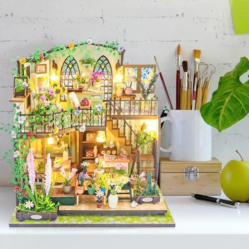 DIY Miniature House Dollhouse - Greenhouse
