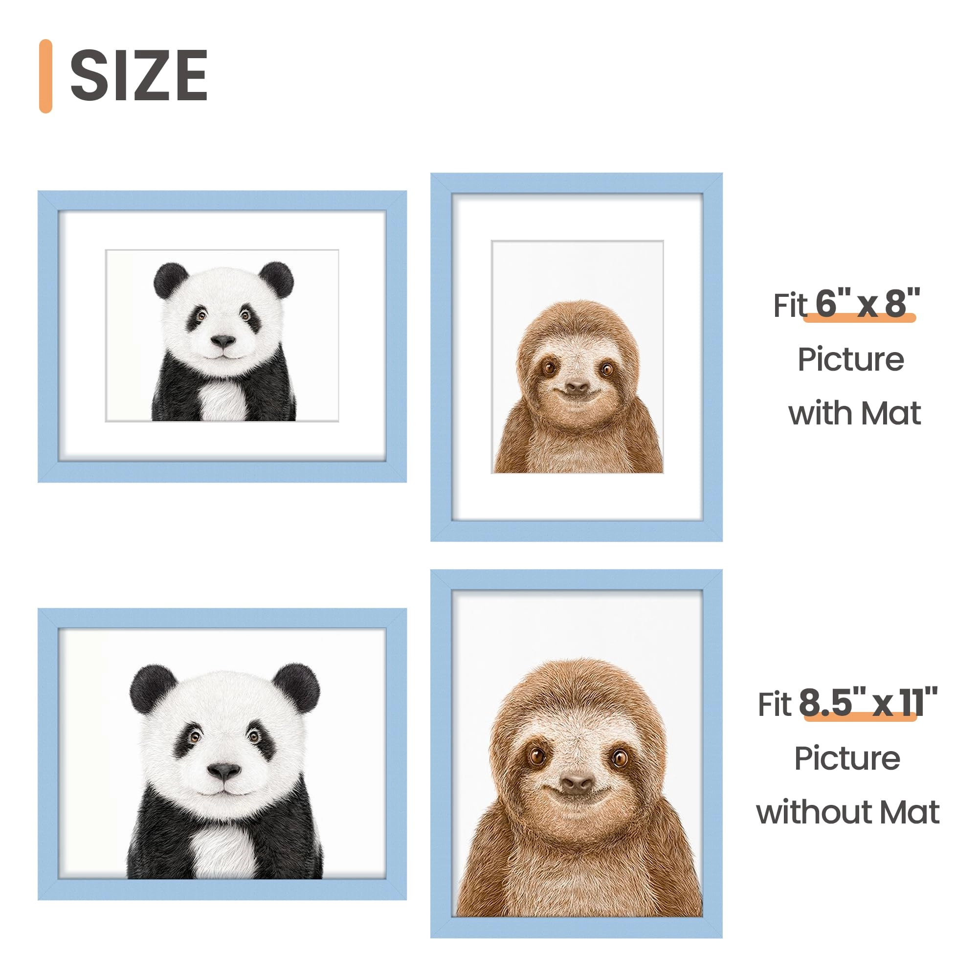 Picture Frame - 8.5x11 1 Count
