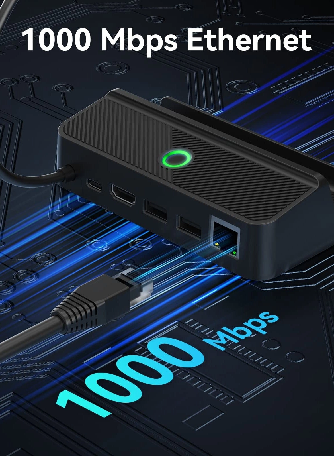 Docking Station for Steam Deck - 5-in-1 4K@60Hz 100W