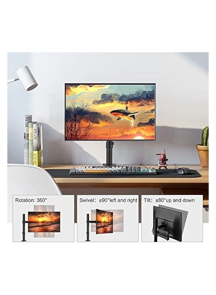 Monitor Mount Arm - Single 20 to 32 inches 75x75mm and 100x100mm