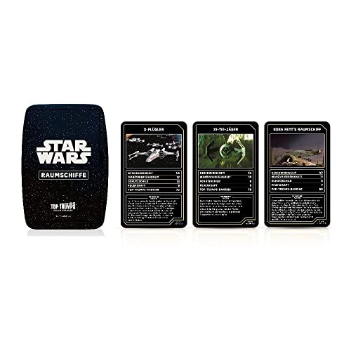 Top Trumps Collectables Star Wars Spaceships - Card Game (German)