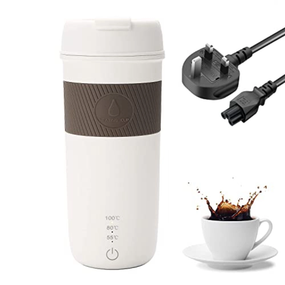 Generic Stainless Steel Electric Heating Mug - 500-1000ml