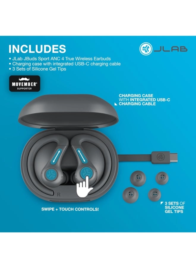 JBuds Sport ANC 4 Wireless Earbud