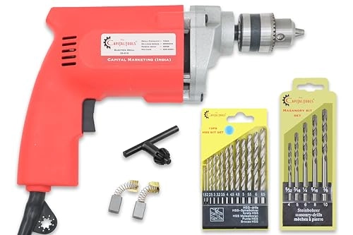 10mm Drill Machine - 450 Watt Corded Electric Bundle