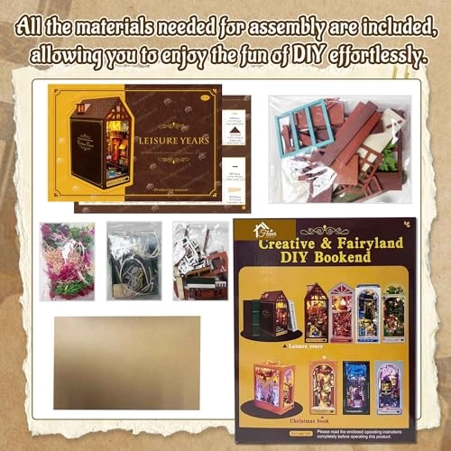 Book Nook Miniature Kit - Leisure Years