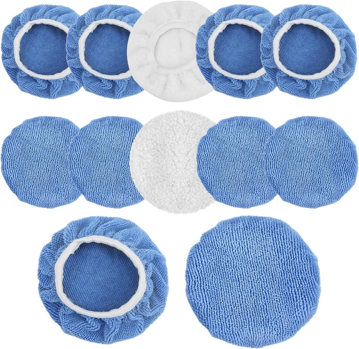 woobles Polishing Bonnet - 145mm + Waxing Bonnet - 160mm