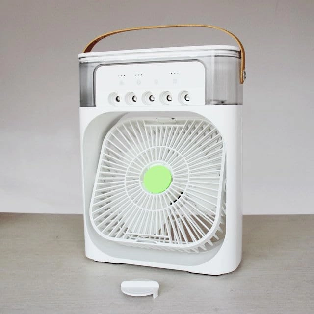 Water Mist Spray Fan - Tabletop Mount