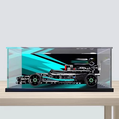 Acrylic Display Case - 30 x 15 x 10 cm Clear Dustproof