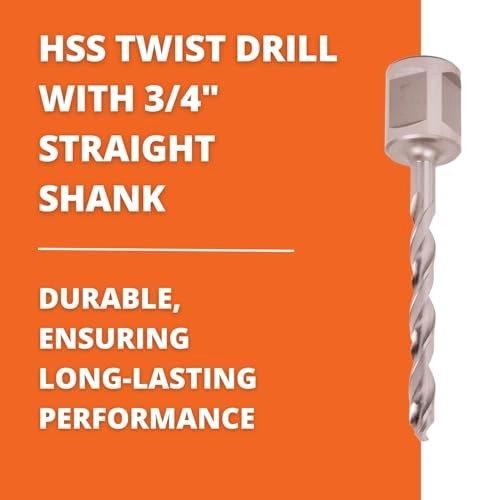 HSS Twist Drill - High Speed Steel (HSS) 1 50.8 Millimeters