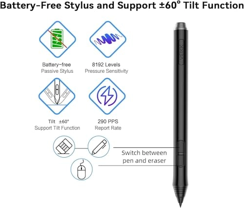 A15 - 10 x 6 inch 8192 Levels