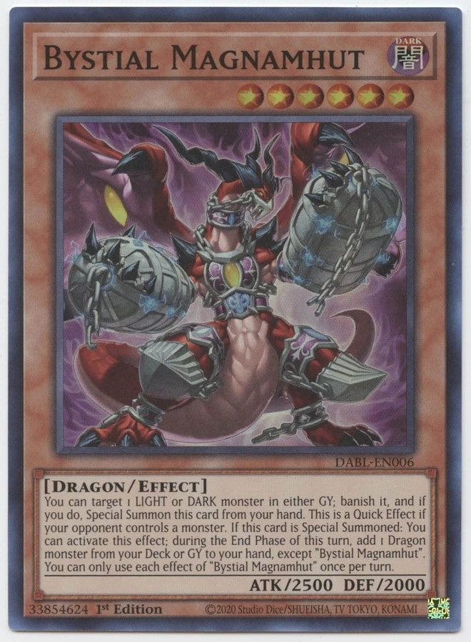 Yu-Gi-Oh! Bystial Magnamhut DABL-EN006