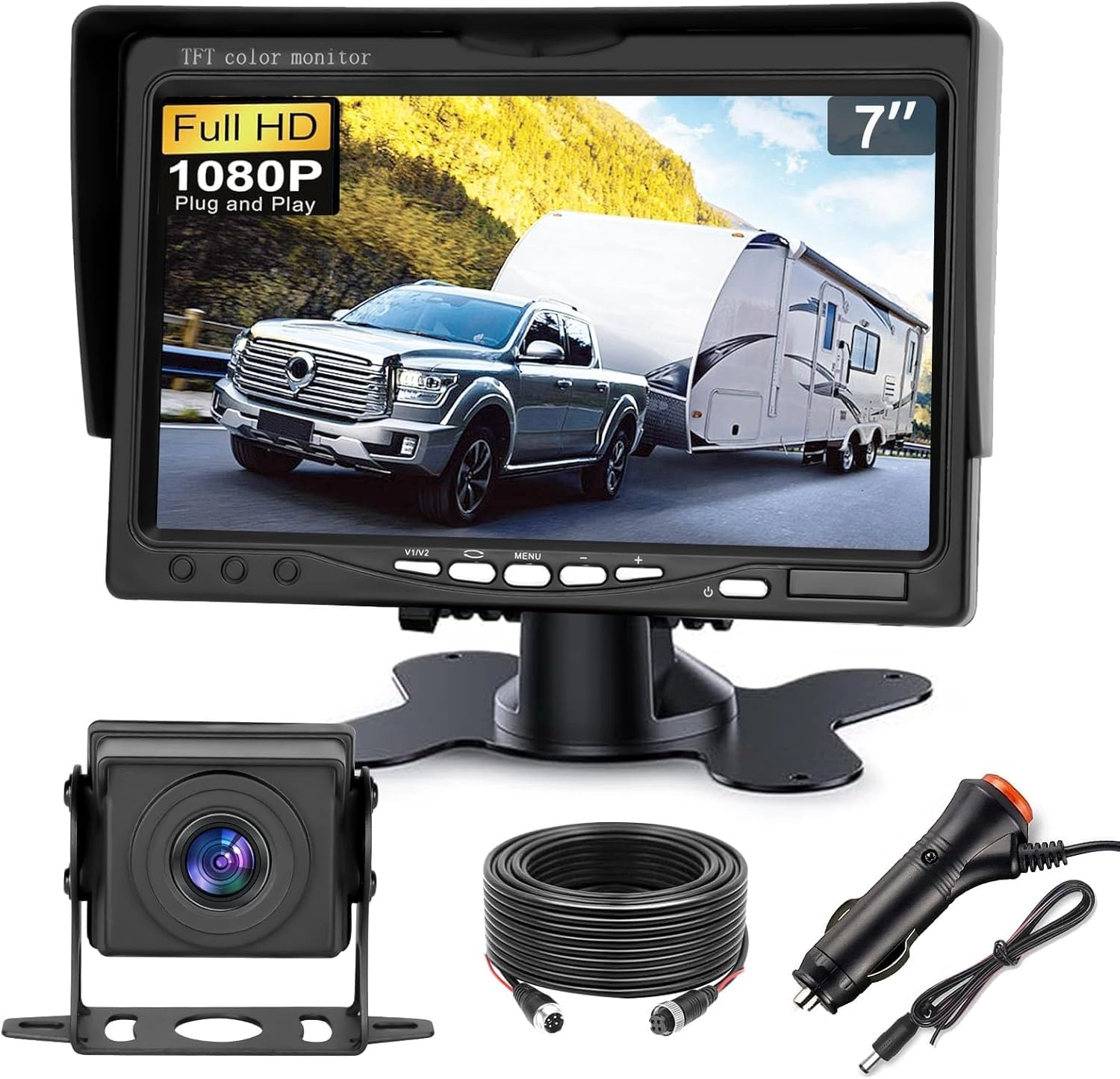 Kairiyard Truck RV Backup Camera - wired 1080p