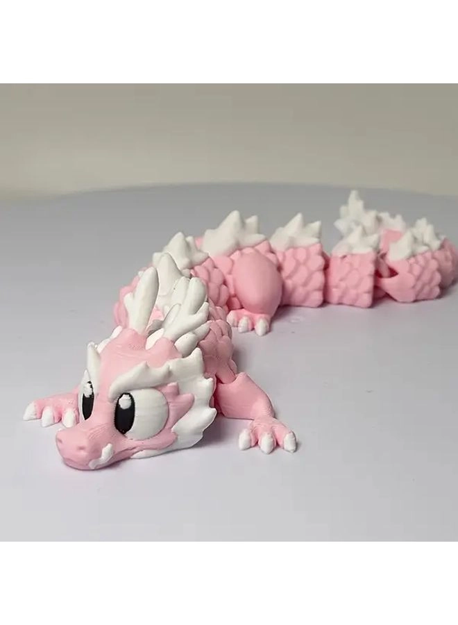 Dragon Dog - mixed-color plastic