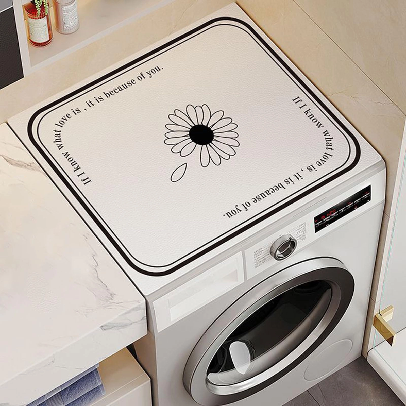 Washing Machine Dust Cover Mat