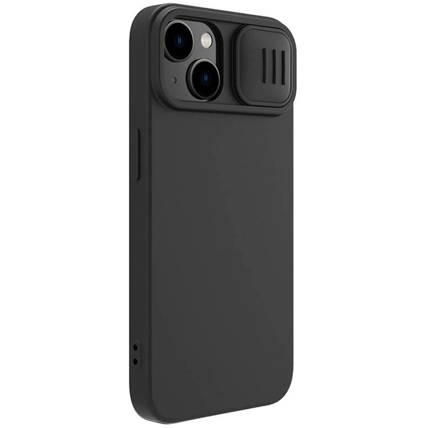 CamShield Silky Magnetic Case - Liquid Silicon, PC Back Case with MagSafe for iPhone 14 Plus