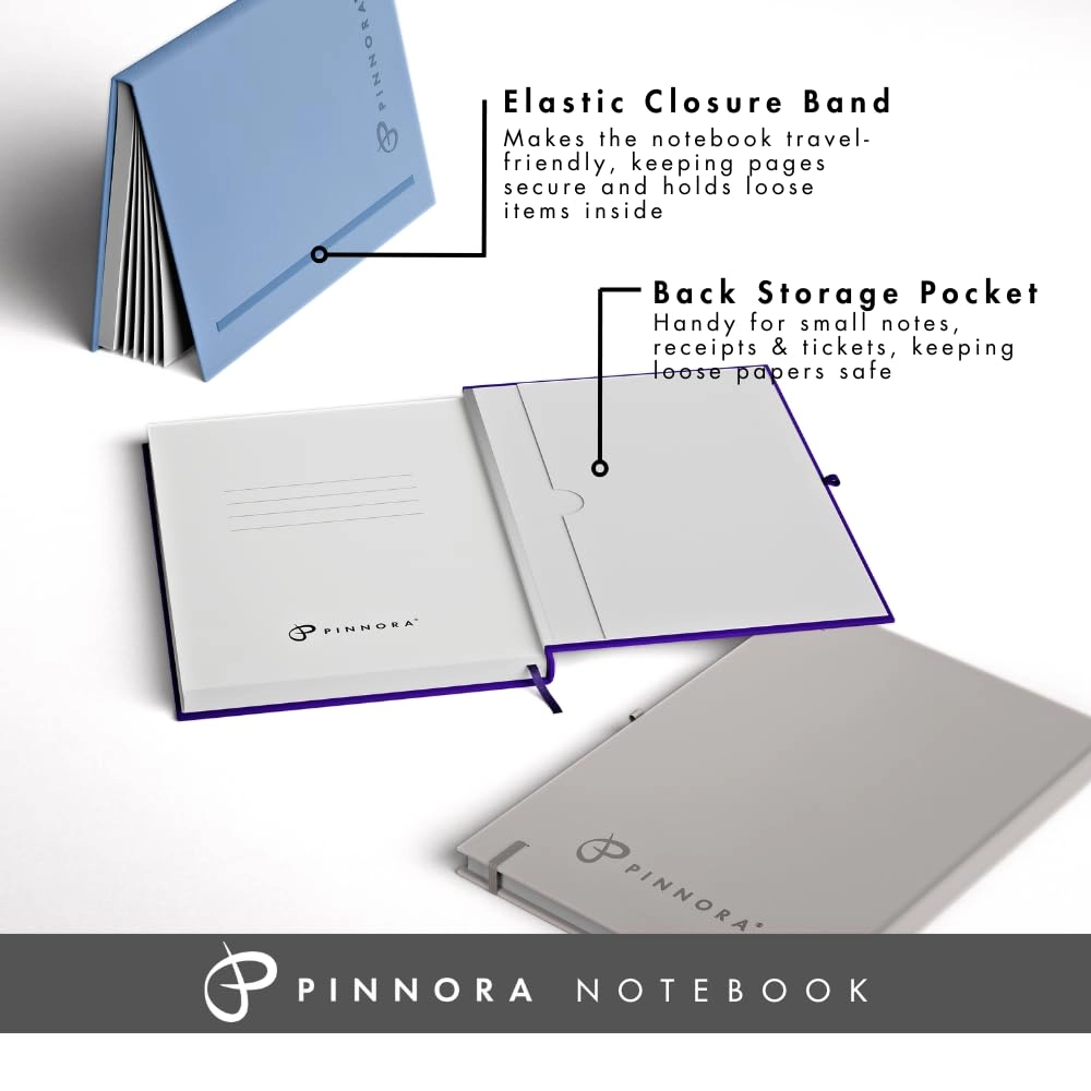 Everyday Journal Notebook A5 Hardcover - Lined 192 Pages