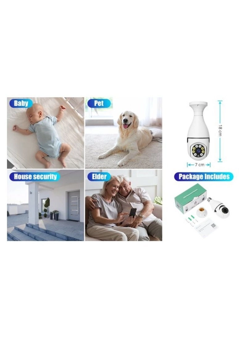 Indoor Outdoor Security Camera 1080P