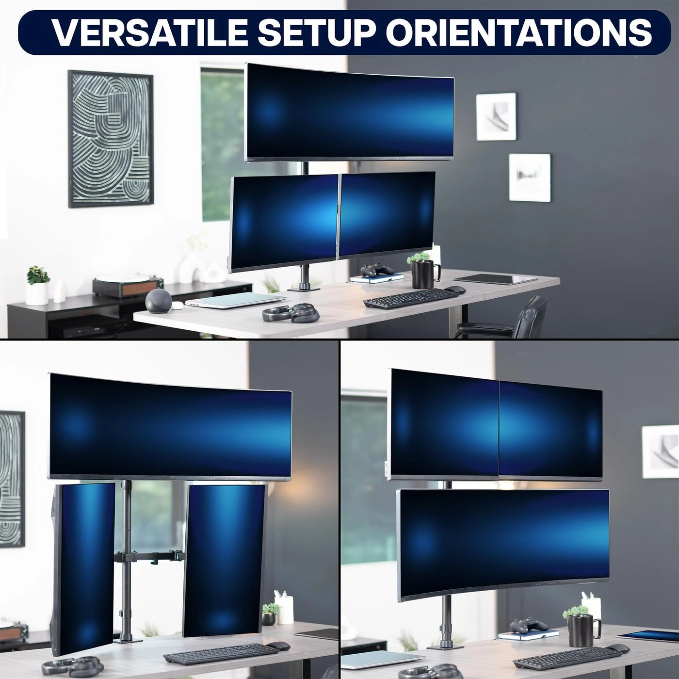 STAND-V103T - Triple 49 inch