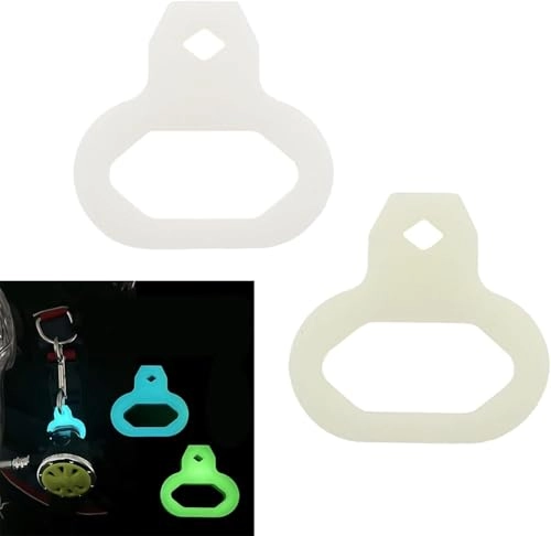 Glowing Hook Diving Clip - Fluorescent Blue One Size